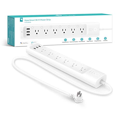 TP-Link Kasa Smart Wi-Fi Power Strip (model HS300) -- Best smart power strip