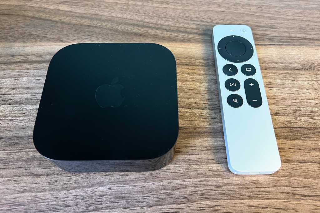 Apple TV 4K (2022) and Siri remote
