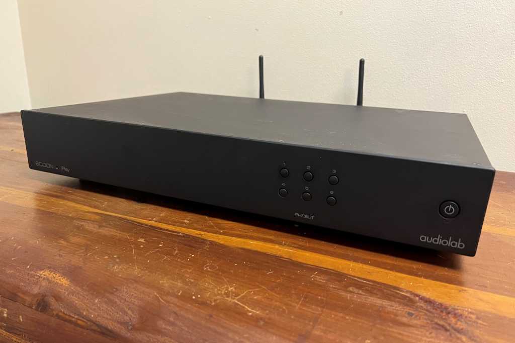 Audiolab 6000N Play front angle