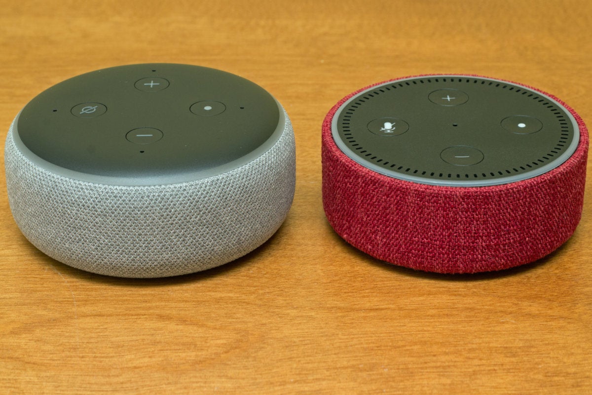 echo dot 3rd gen vs 2nd gen with cover