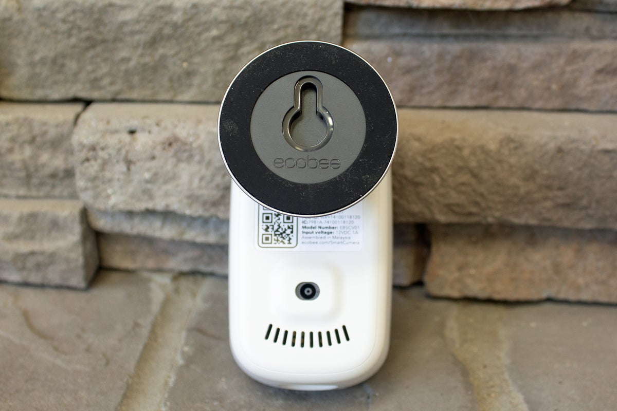 ecobee camera keyhole mount