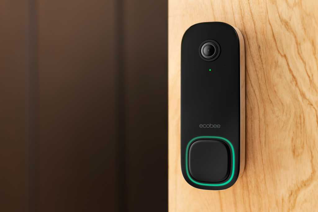 Ecobee Smart Video Doorbell installed
