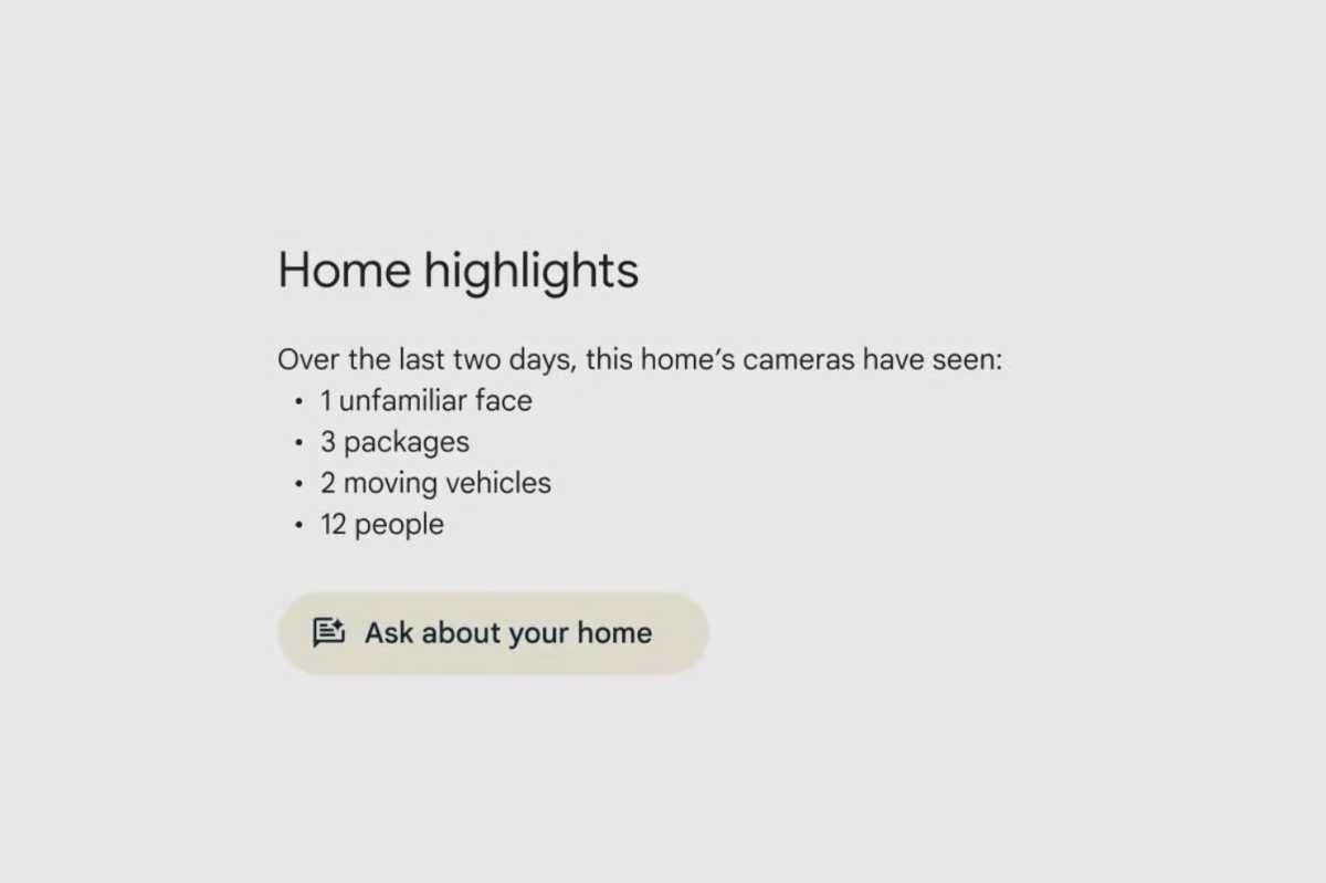 Google Home events highlights
