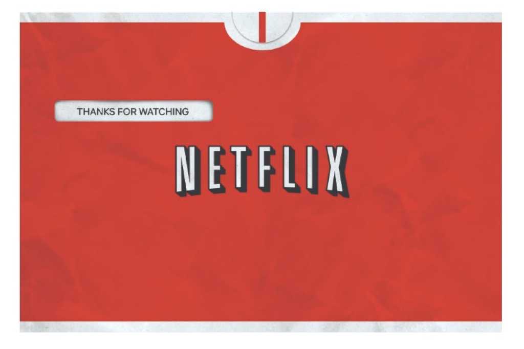 Netflix DVD envelope