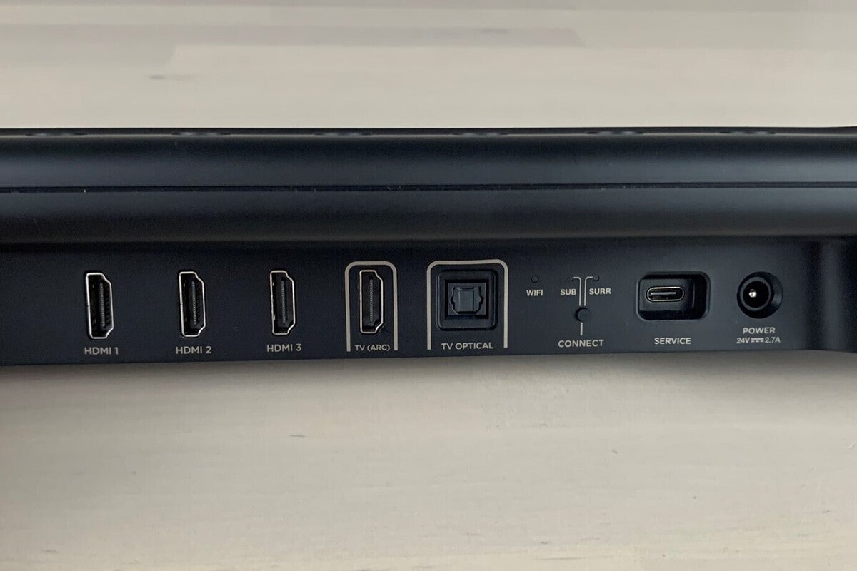 polk audio magnifi 2 ports