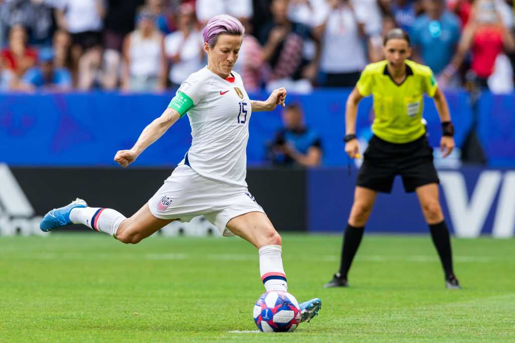 Megan Rapinoe of Team USA WNT