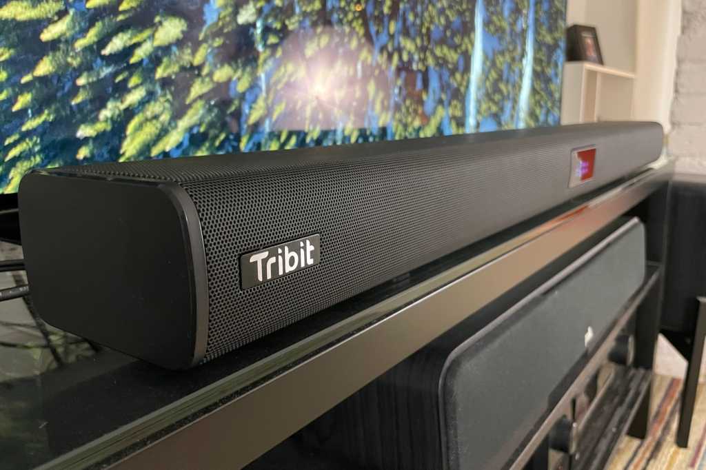 The Tribit Soundbar.