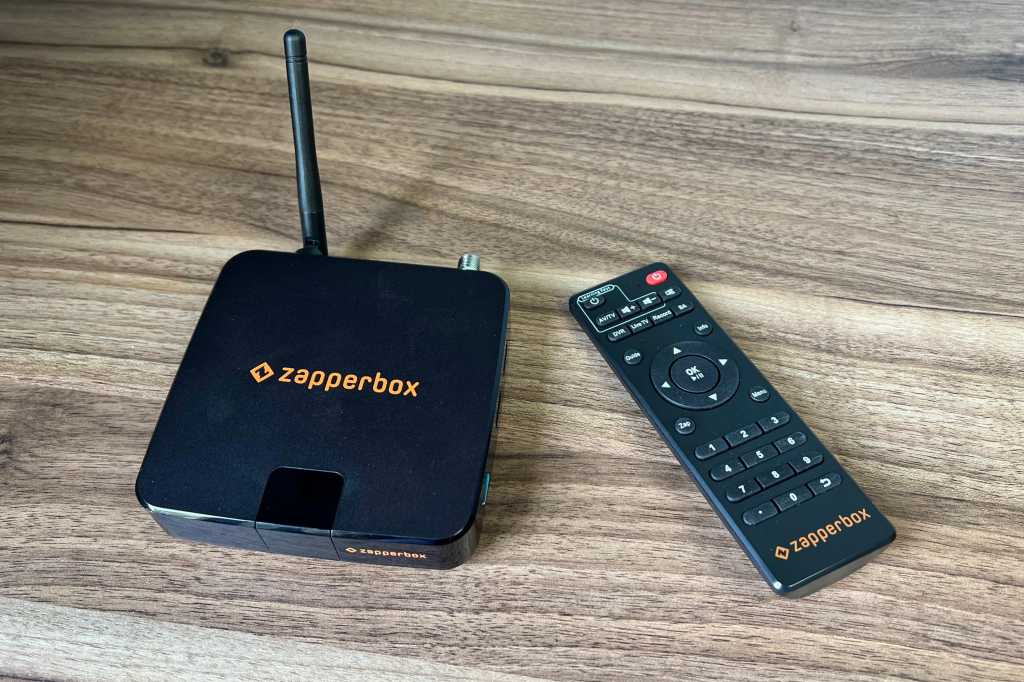 Zapperbox M1 and remote