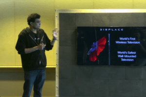 DisplaceTV retools its stick-to-the-wall smart TV's safety features