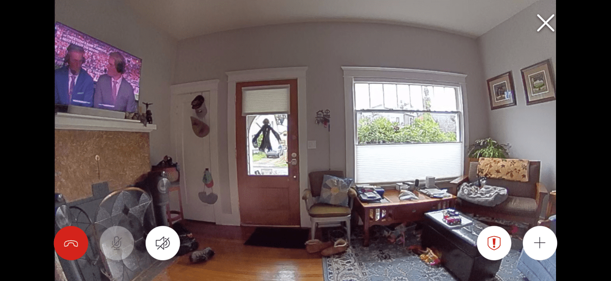 Ring Stick Up Cam Pro indoor video capture